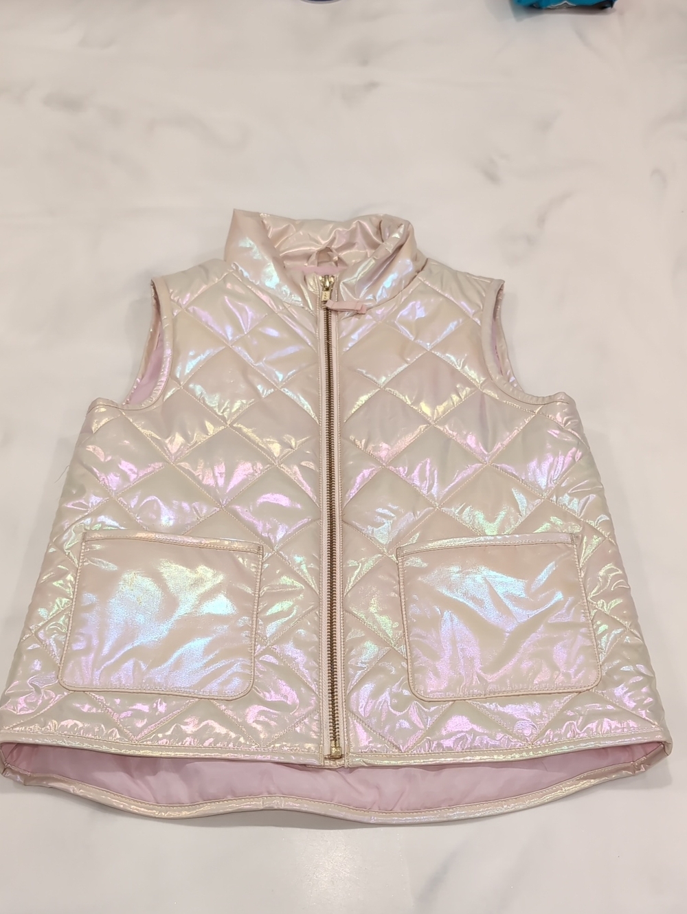 Crewcuts Quilted Vest, Size Small, 6-7